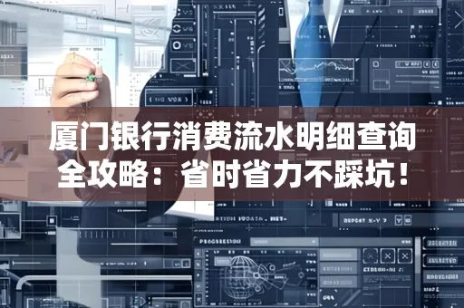 厦门银行消费流水明细查询全攻略：省时省力不踩坑！